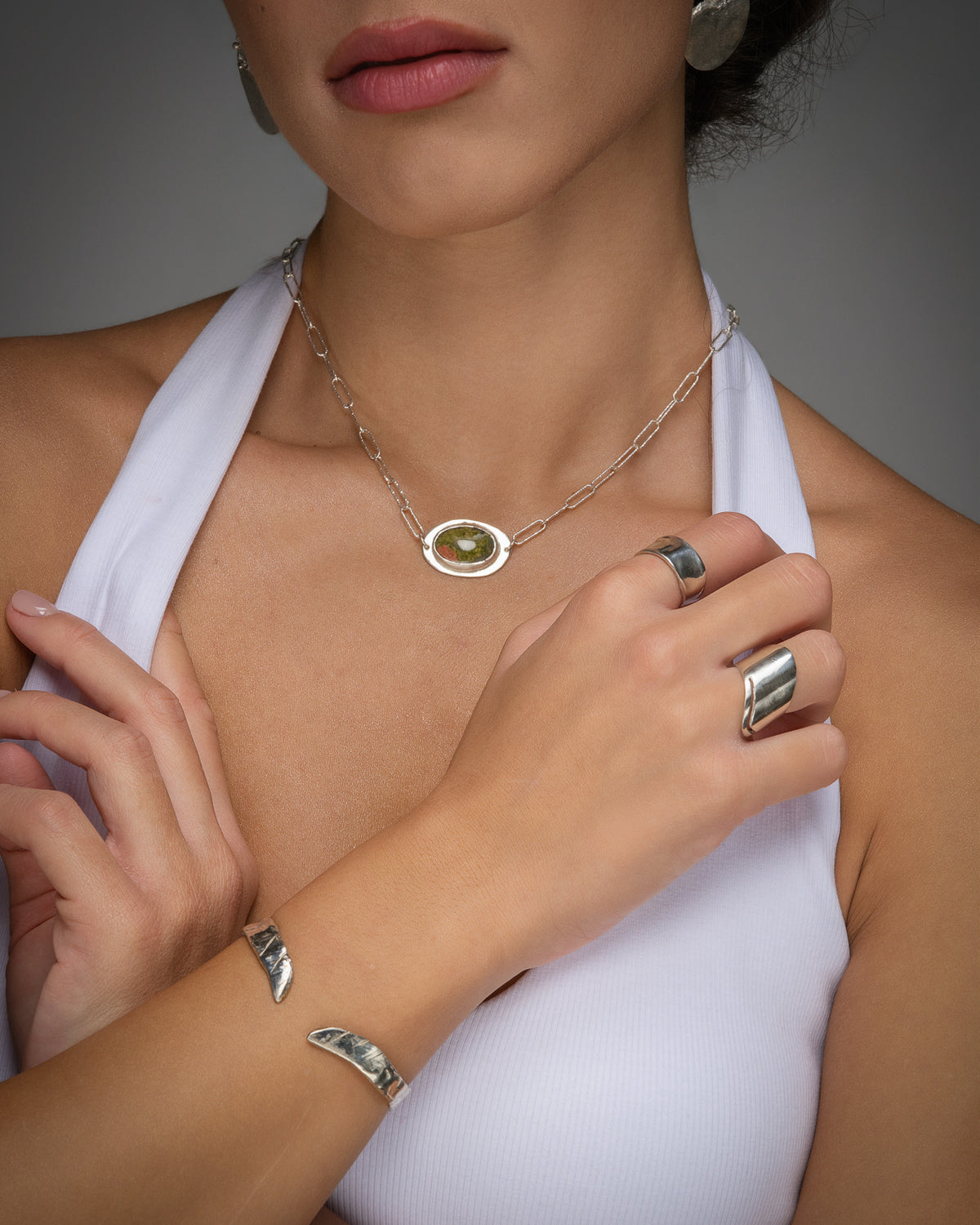 Moss Necklace