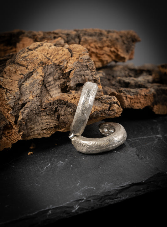 Rocky Hoop Earrings